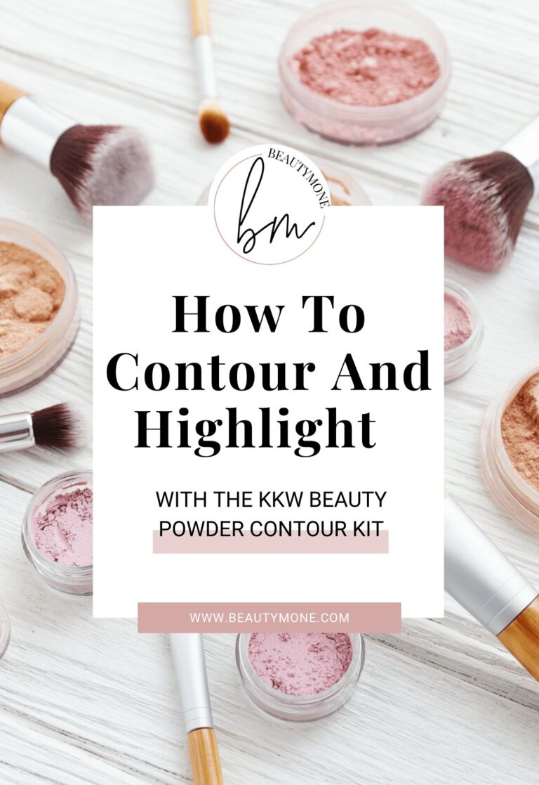 How To Contour And Highlight With The 4-Pan KKW Beauty Powder Contour Kit