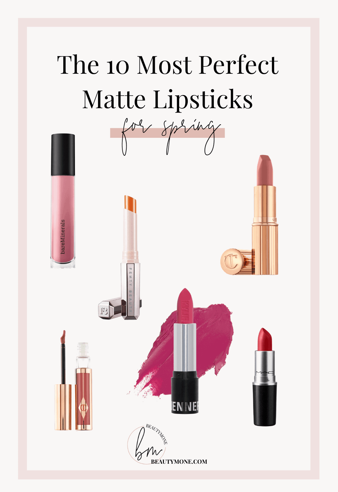 The 10 Most Perfect Matte Lipsticks For Spring ⋆ Beautymone