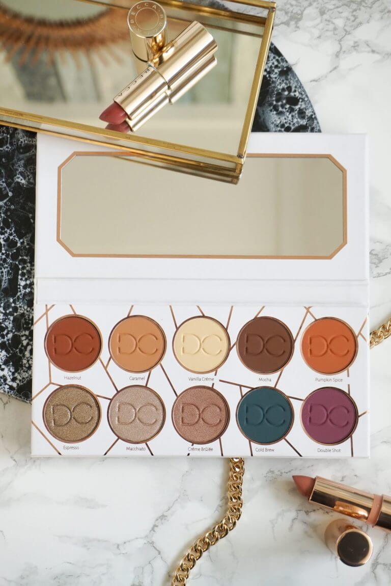 Coffee Inspired 10-Pan Dominique Cosmetics The Latte Eyeshadow Palette Review