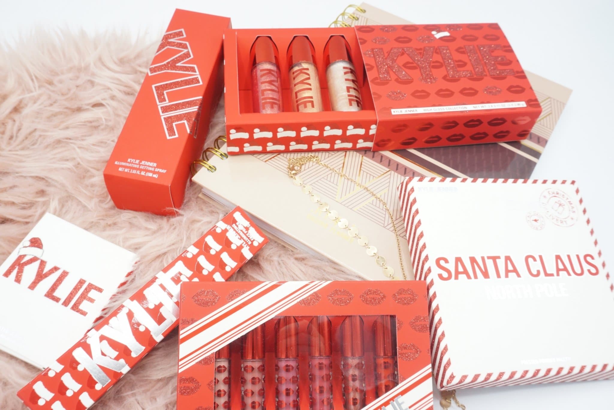 Christmassy Kylie Cosmetics Holiday 2019 Collection Review