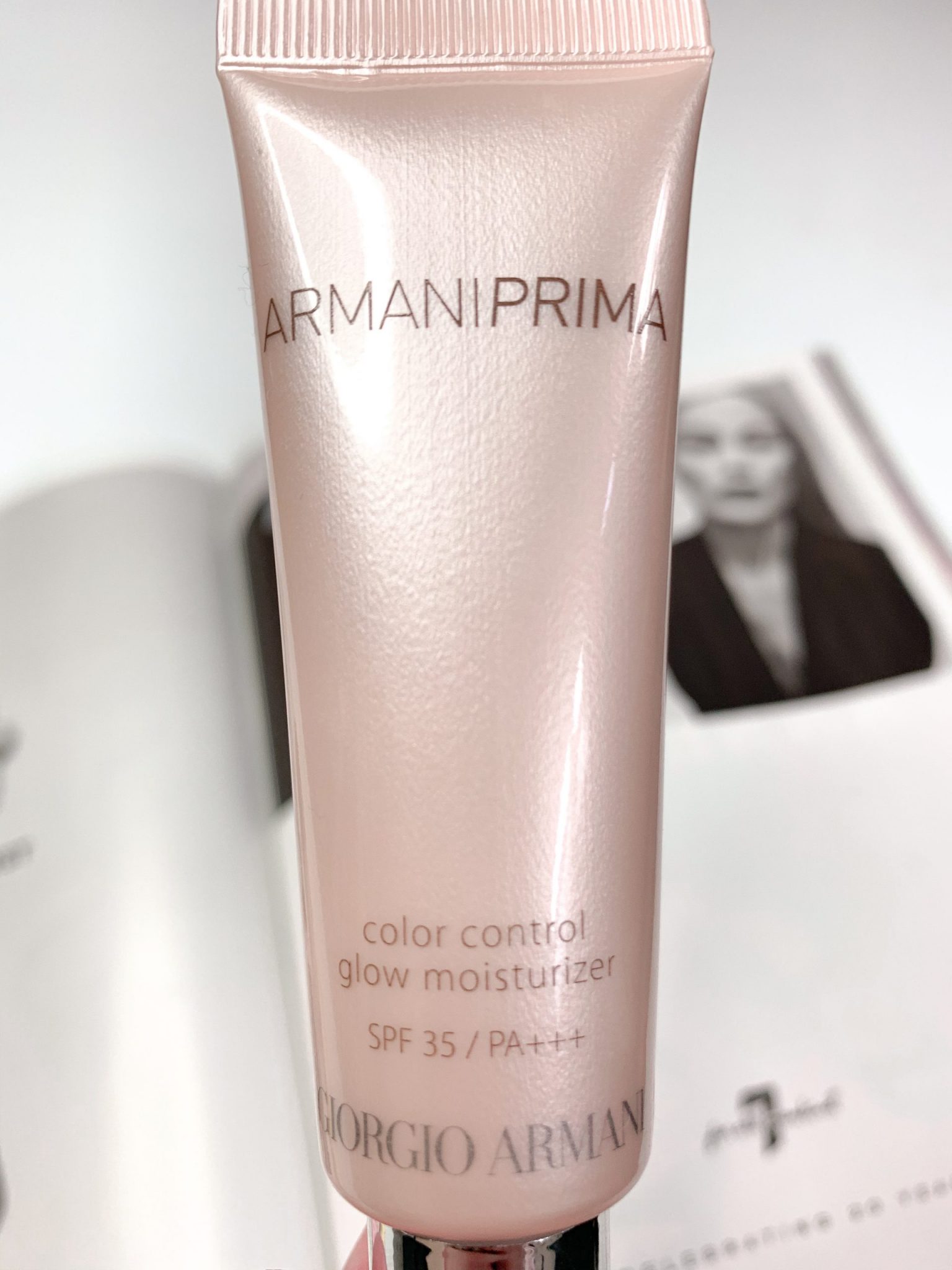 giorgio armani beauty armani prima color control glow moisturizer