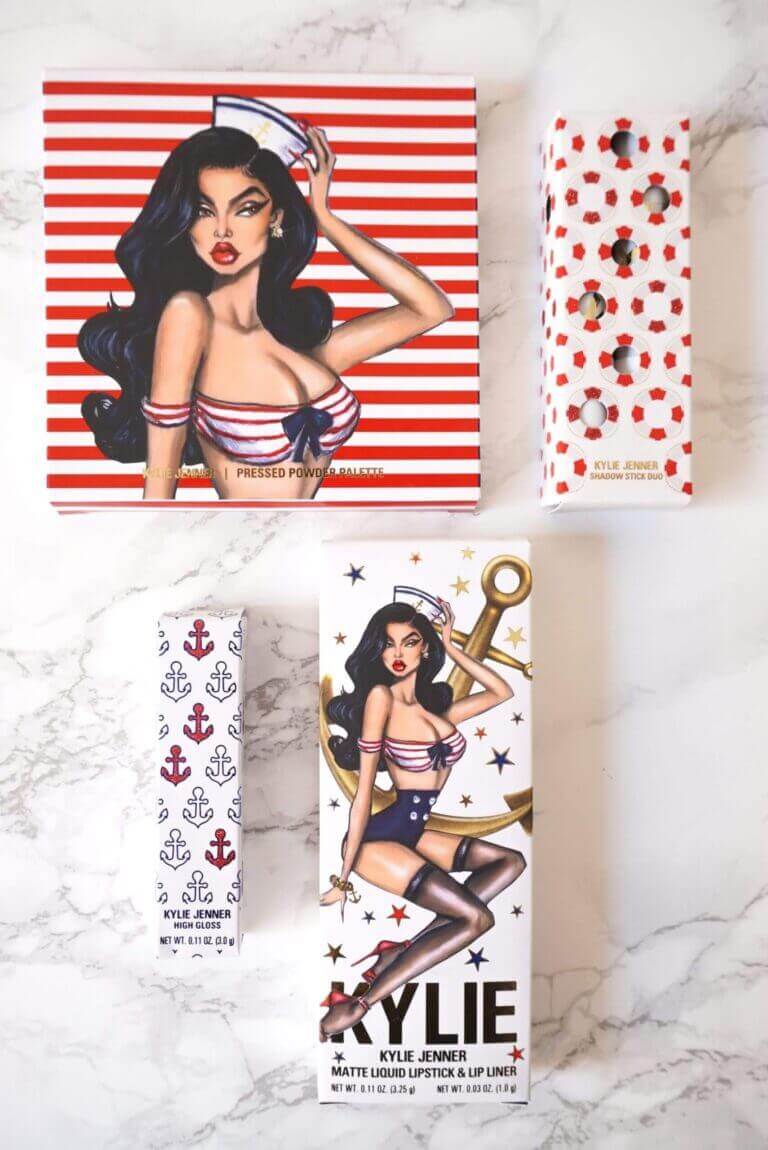 Limited Edition Kylie Cosmetics Sailor Collection Bundle