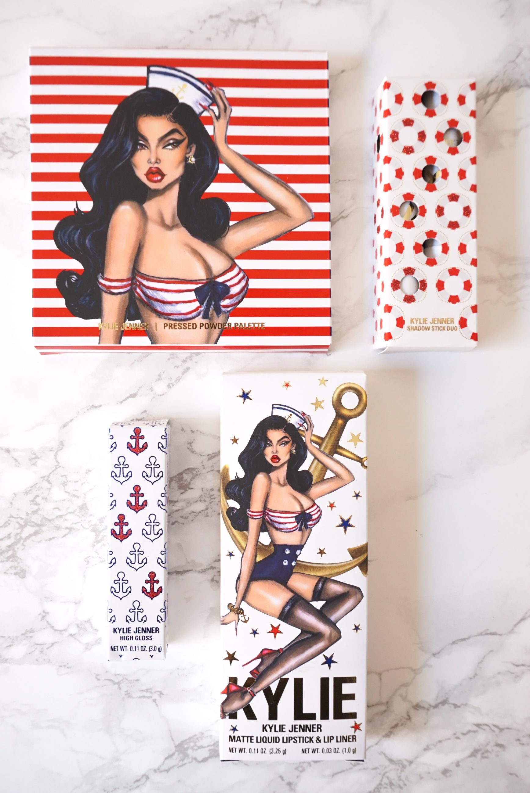 Limited Edition Kylie Cosmetics Sailor Collection Bundle ⋆ Beautymone
