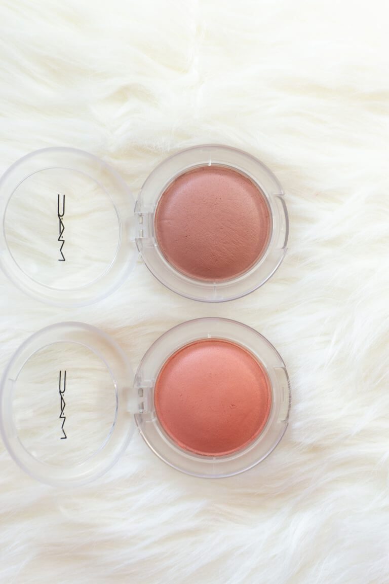 Super Popular Mac Glow Play Blush In Grand And Blush, Please Review