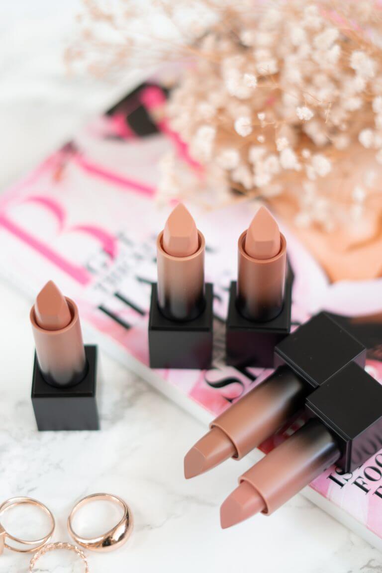New Huda Beauty Lipsticks: The Power Bullet Cream Glow Lipsticks Review