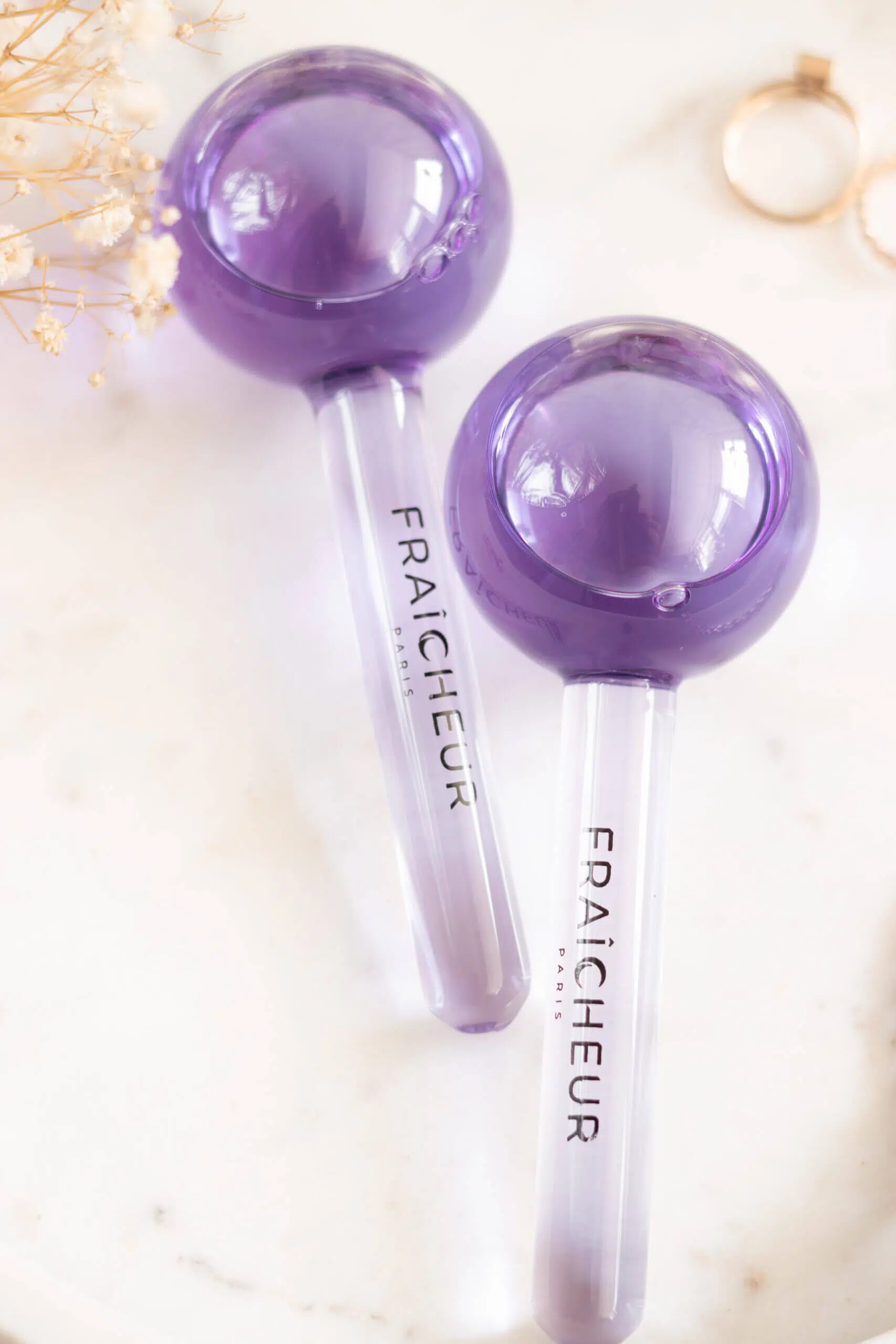 Use Fraîcheur Ice Globes For A Luxurious At-Home Spa Day