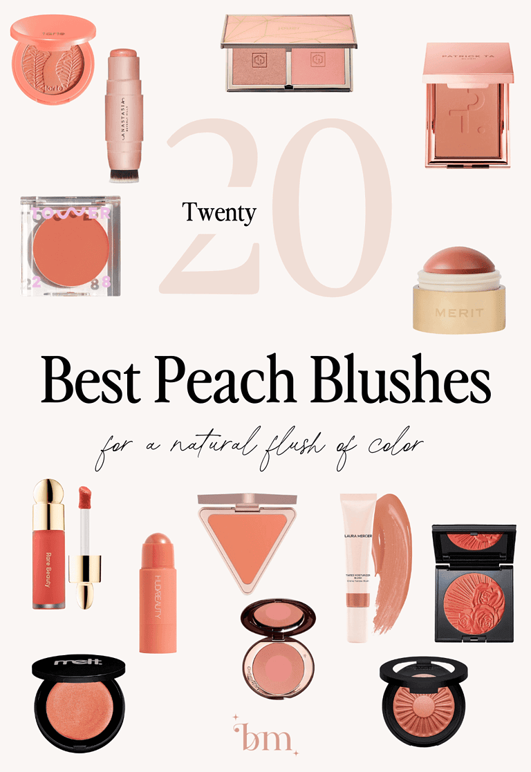 20 Best Peach Blushes For A Natural Flush Of Color