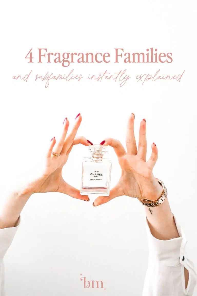 4 Fragrance Families And Subfamilies Instantly Explained