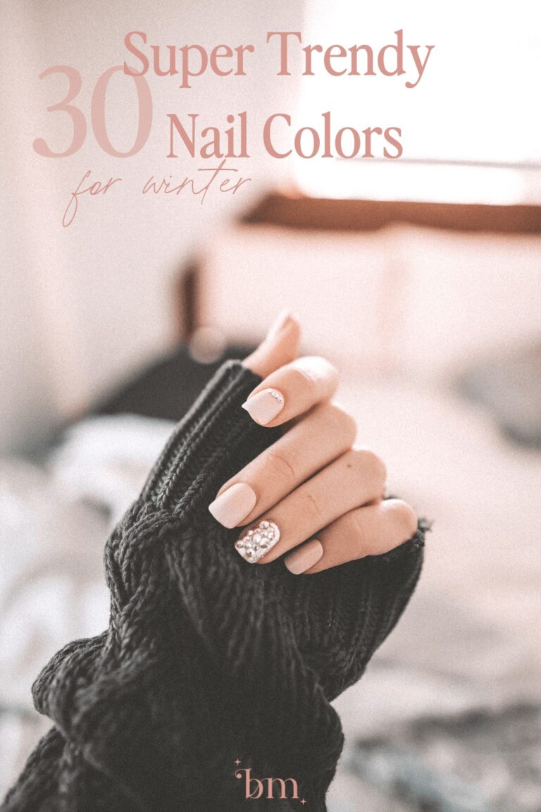 30 Super Trending Nail Colors For Winter