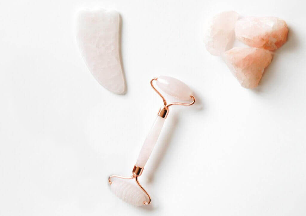 Rose Quartz Face Roller,Fourth Ray Beauty