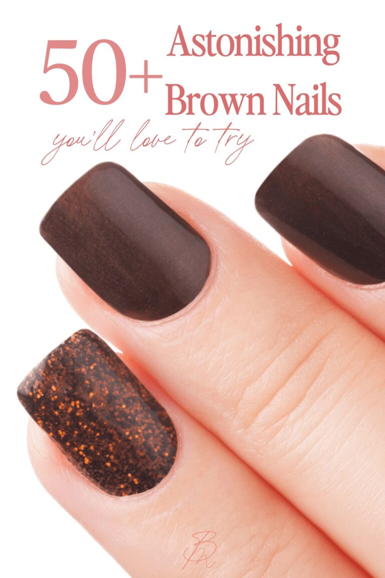 50+ Astonishing Brown Nails You’ll Love To Try