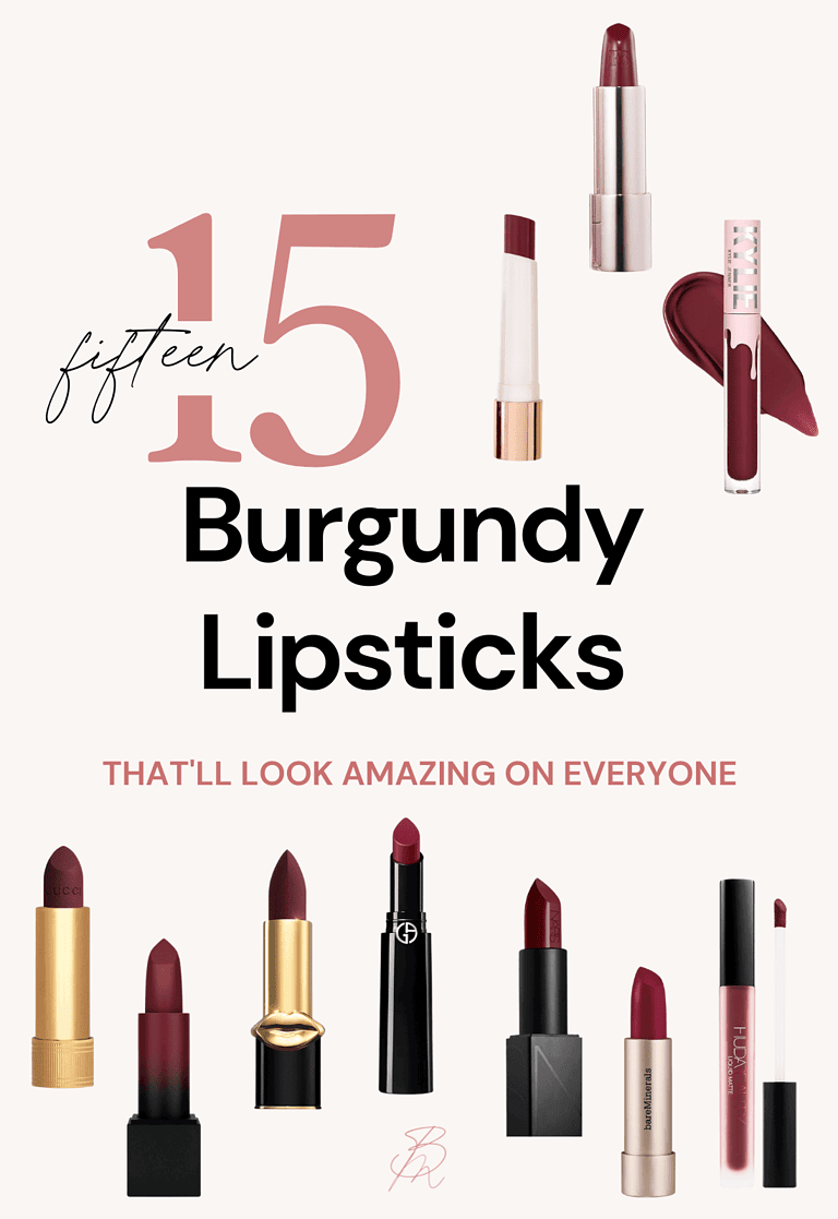 15 Burgundy Lipsticks That’Ll Look Amazing On Everyone