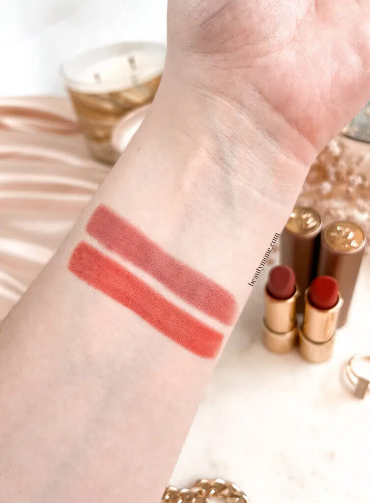 Lancome lipstick Swatches