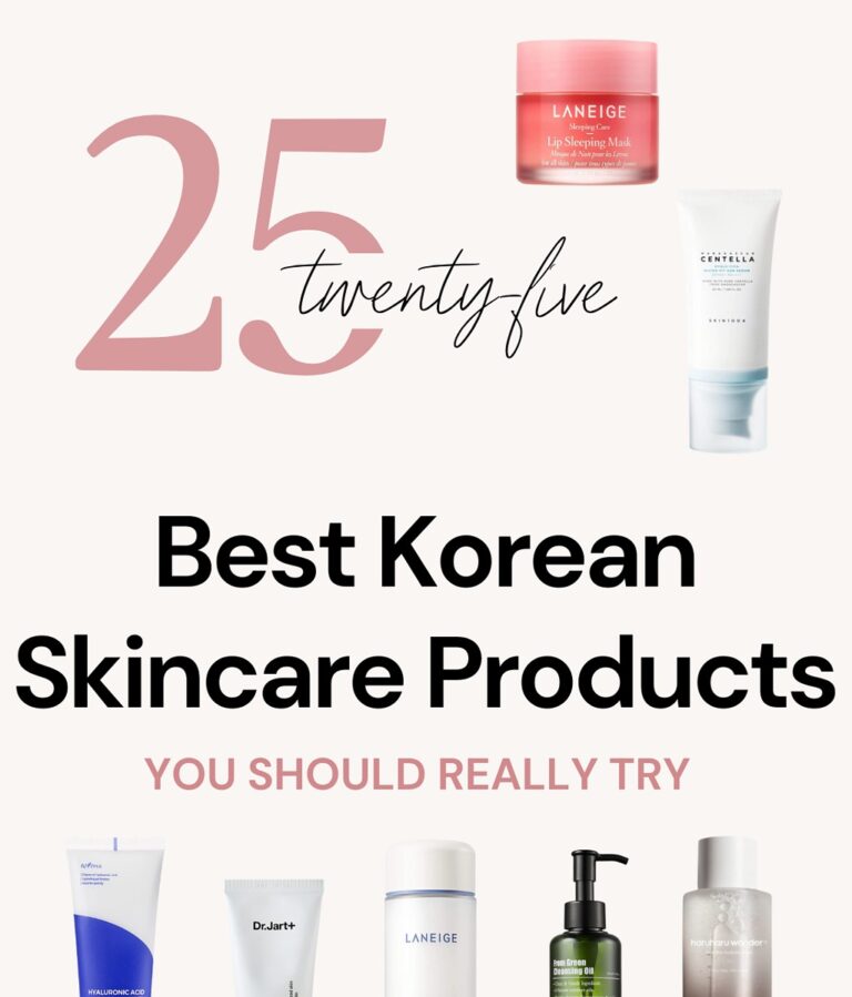 The 25 Best Korean Skincare Products You Should Really Try