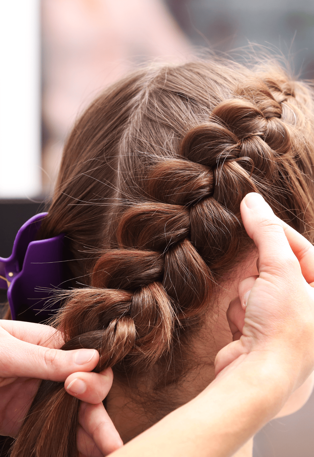How To French Braid Your Own Hair