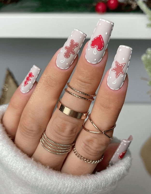 Holiday Cookie Nails