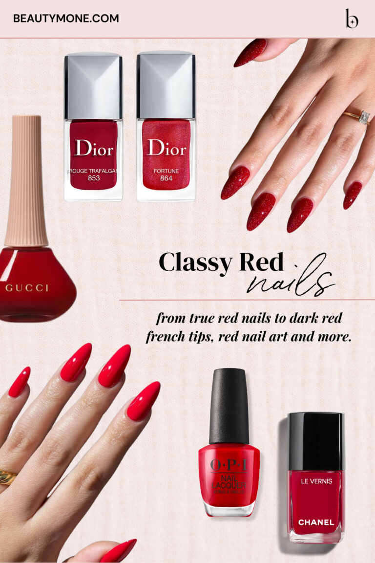 50+ Classy Red Nails That Will Never Go Out Of Style