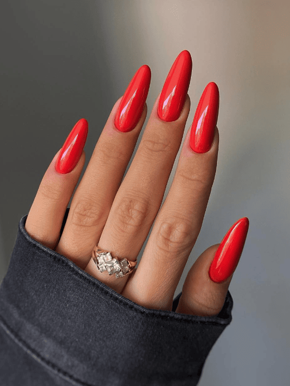 Red Nails Inspo