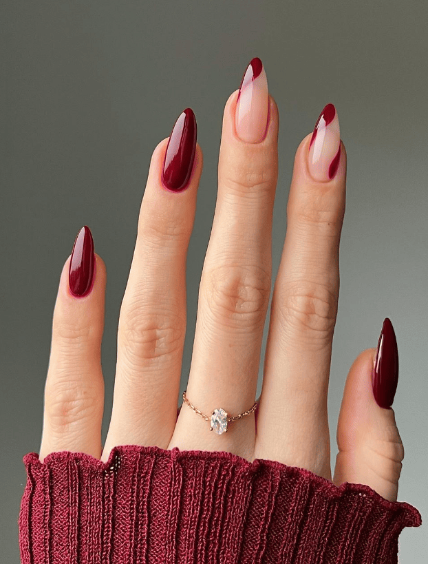 Simple Red Nail Art Ideas