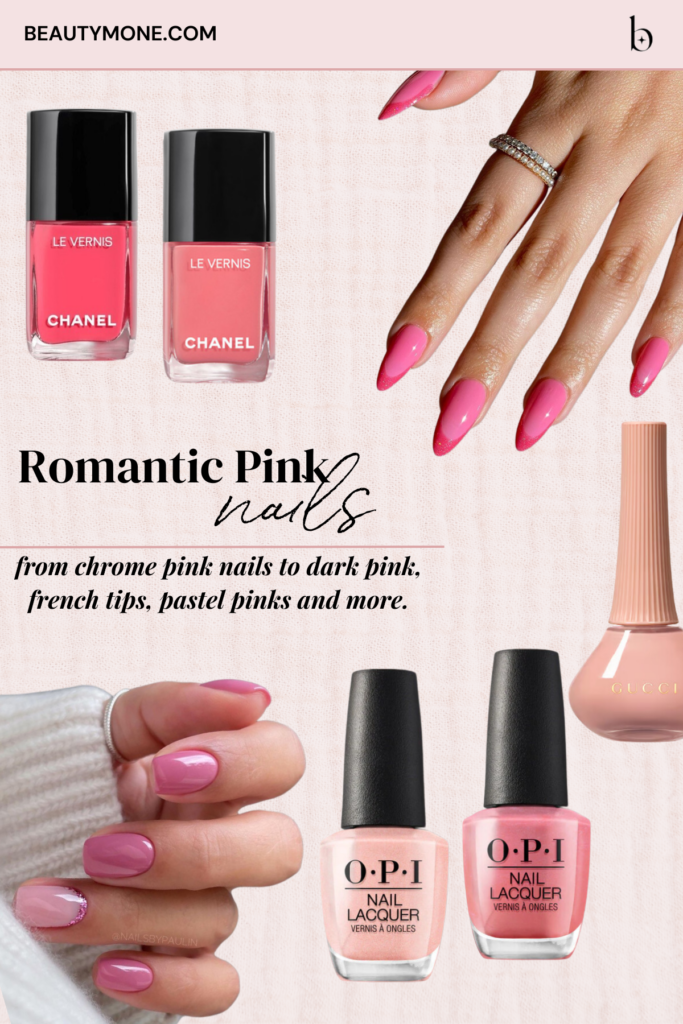 Romantic Pink Nails