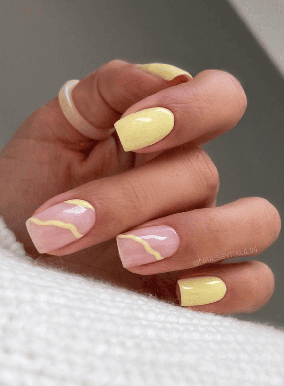 Lines Nails Design
