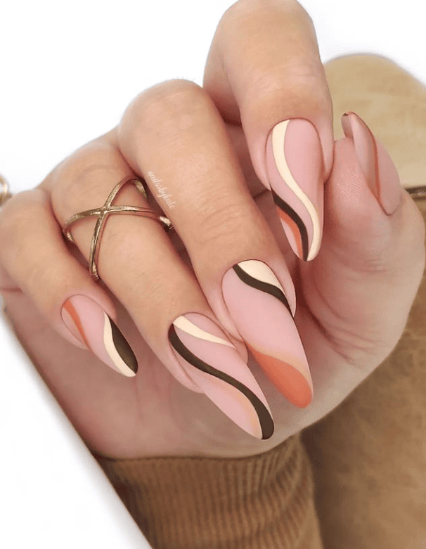 Lines Nails Design