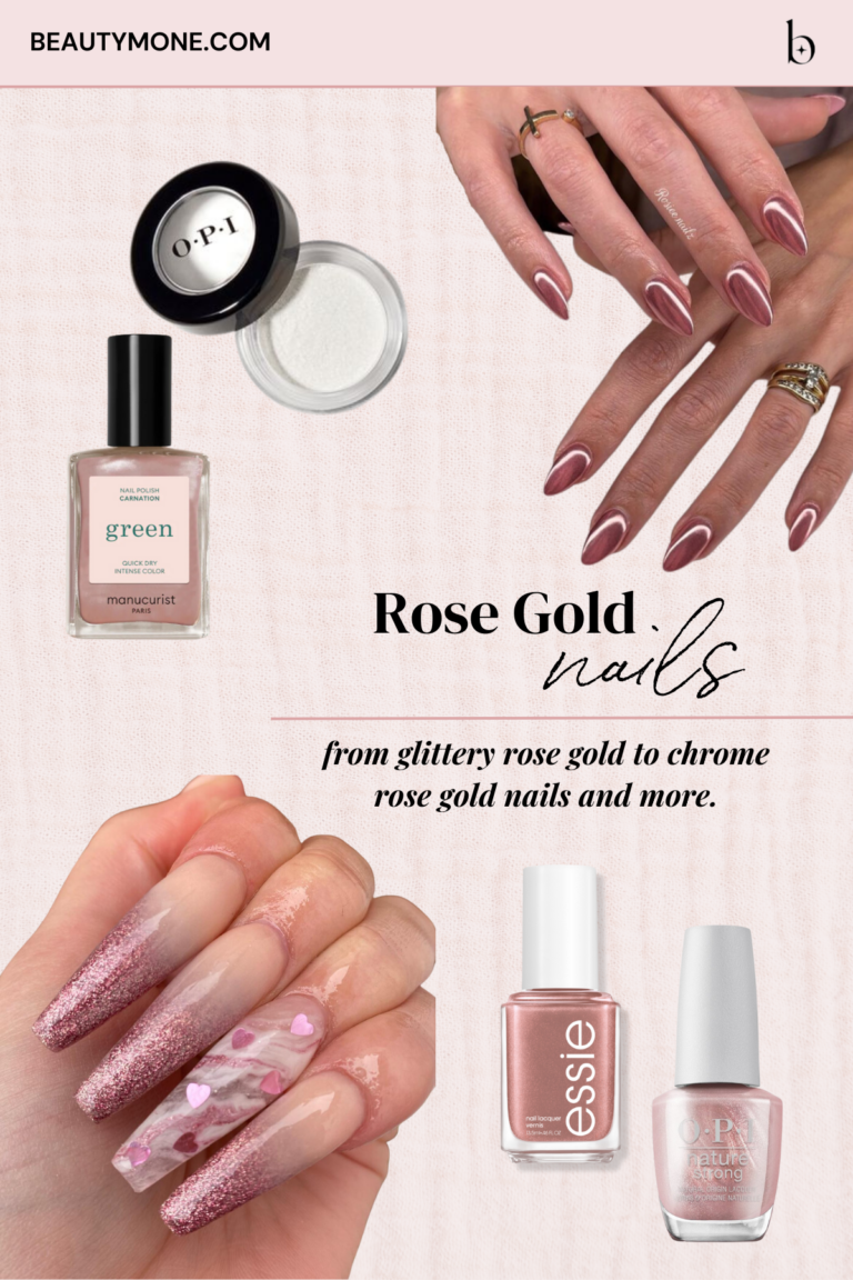 20+ Rose Gold Nails Ideas For A Touch Of Luxurious Glam